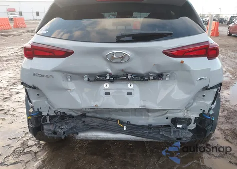 2022 Hyundai Kona Sel z USA, uszkodzony, nr VIN KM8K6CAB4NU872511